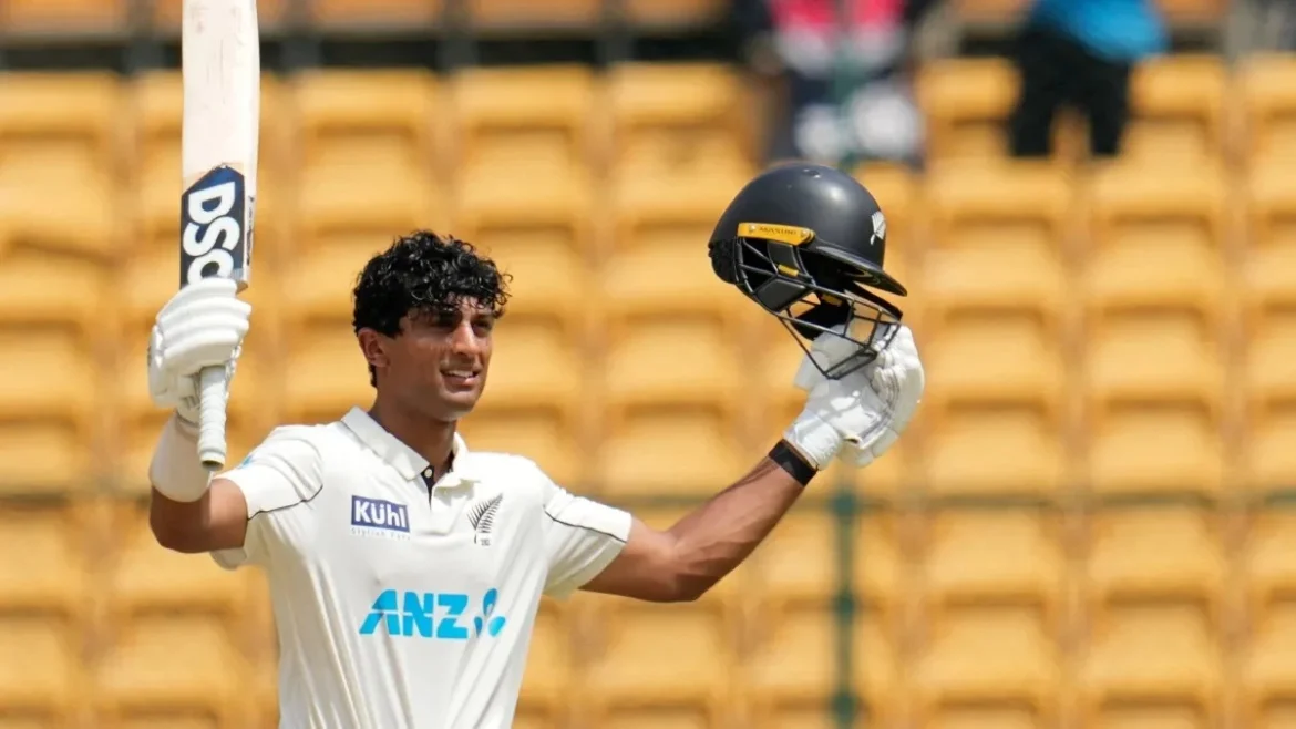 रचिन रवींद्र शतक