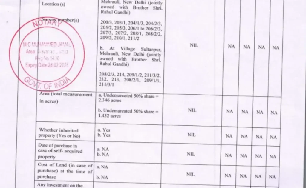 प्रियंका गांधी की कुल संपत्ति: वायनाड सीट पर दाखिल हलफनामे में क्या हुआ खुलासा? 9 Vja0Jhdg Priyanka Gandhi 625X300 23 October 24