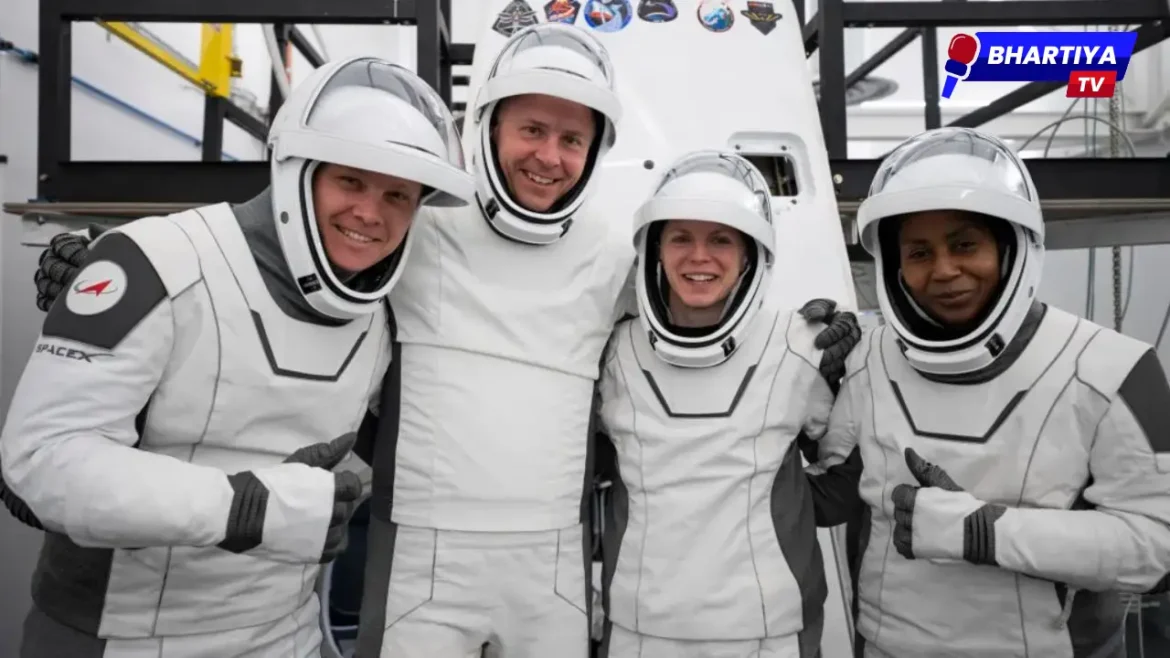 4 astronauts are going to space to bring Sunita Williams back home