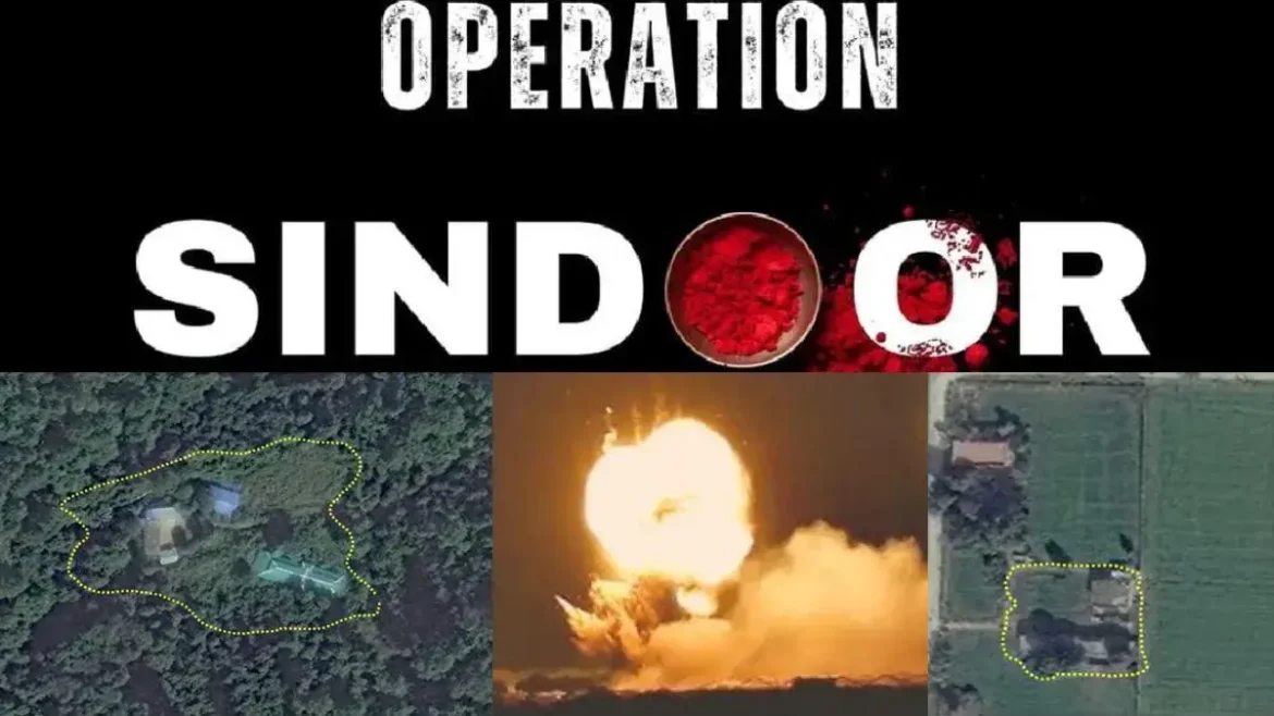 Operation Sindoor: में भारत ने पाकिस्तान और POK में 9 आतंकी ठिकानों को एयर स्ट्राइक कर तबाह कर दिया। जानिए कैसे हुई ये रणनीति, और देखिए इसका वीडियो।