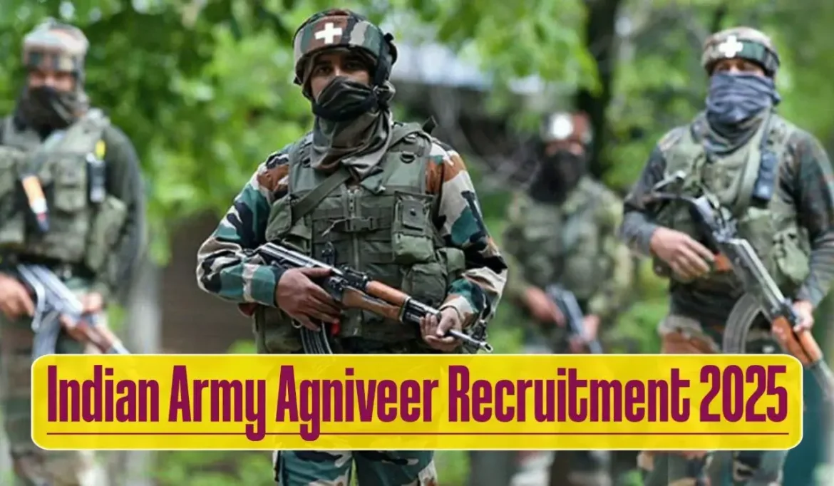 Join Indian Army CEE Recruitment 2025 के तहत परीक्षा 30 जून से शुरू होगी। जानिए योग्यता, उम्र सीमा, आवेदन प्रक्रिया, चयन प्रक्रिया और महत्वपूर्ण तिथियां इस खबर में।