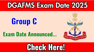Dgafms Recruitment 2025: Ldc, स्टेनोग्राफर, Mts सहित 113 पदों के लिए Admit Card जारी 8 Image 1