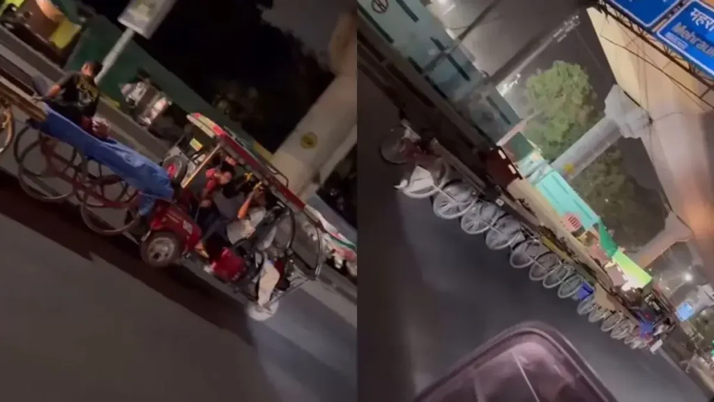 E-Rickshaw बना चलता-फिरता ट्रेन! वायरल वीडियो देख चौंक गए लोग और रेलवे भी हुआ हैरान 6 Untitled Design 2025 06 14T135013 1749889216 1